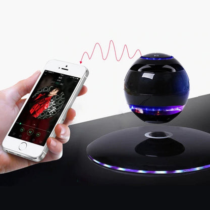 Magnetic Levitating Bluetooth Speaker With Stunning LED Effects