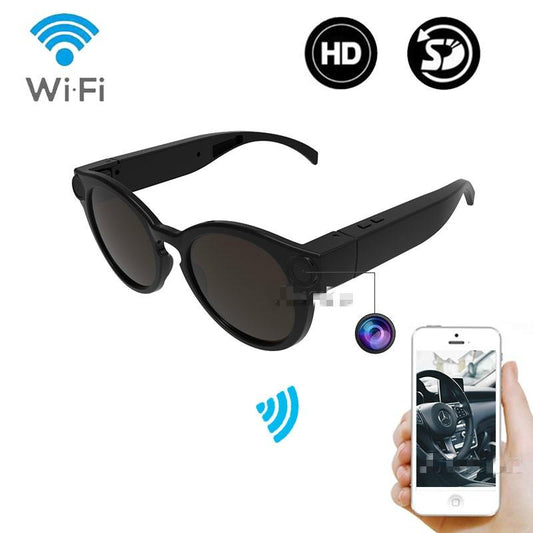 Lunettes de cyclisme WiFi Mini caméra HD 1080P DVR enregistreur vidéo audio 