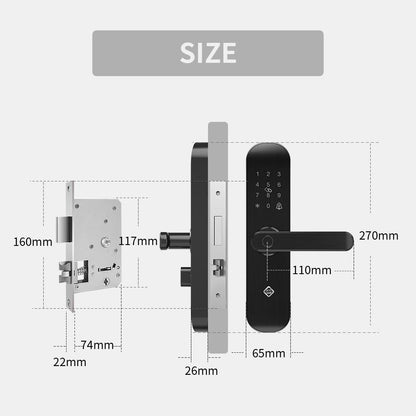 PINEWORLD Biometric Fingerprint Lock